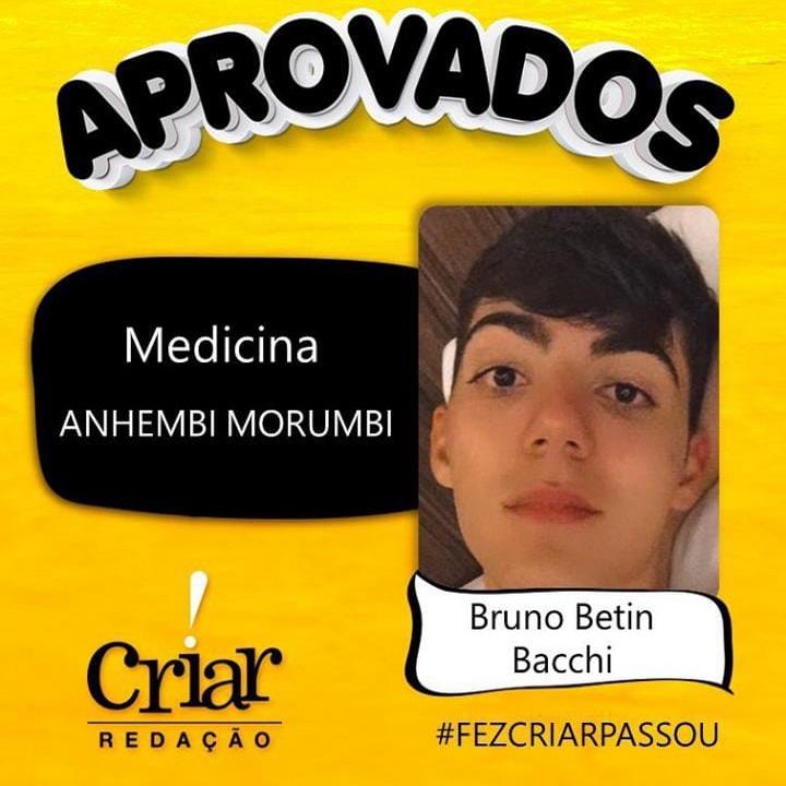 Aprovado Criar Redação
