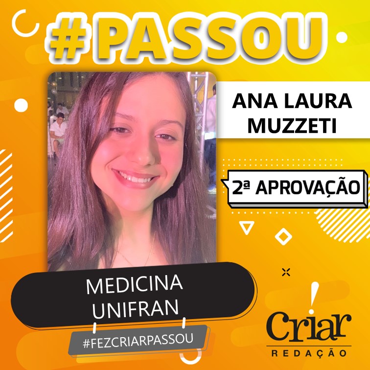 Aprovado Criar Redação