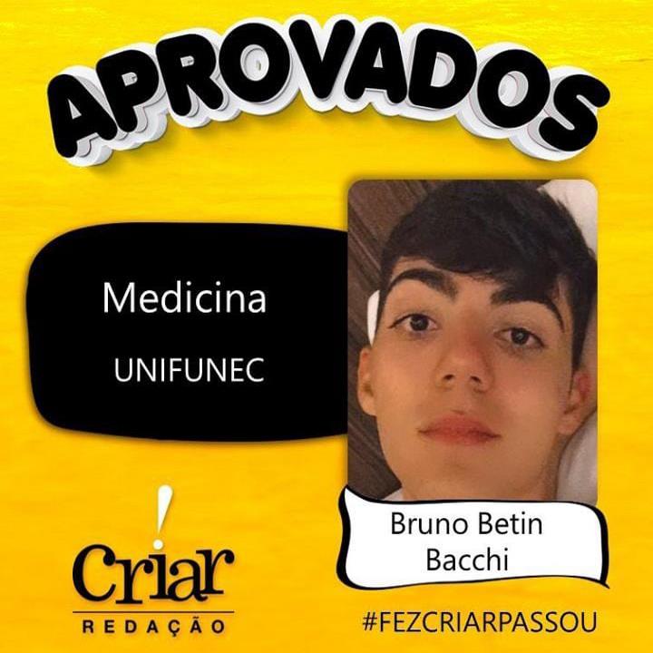 Aprovado Criar Redação