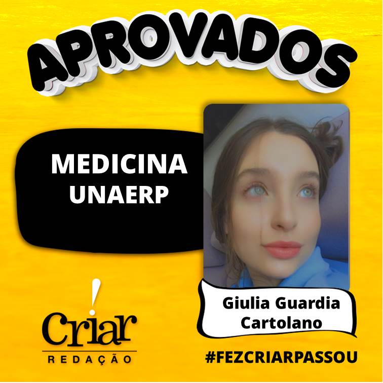 Aprovado Criar Redação