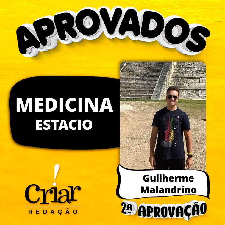 Aprovado Criar Redação