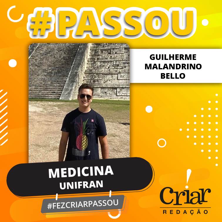 Aprovado Criar Redação