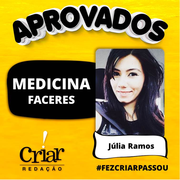 Aprovado Criar Redação