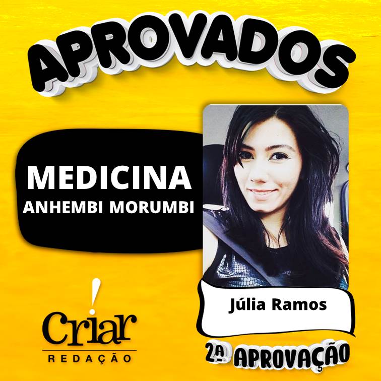 Aprovado Criar Redação