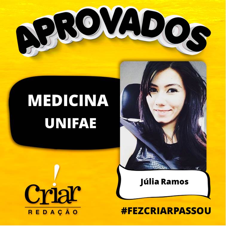 Aprovado Criar Redação