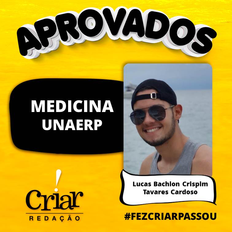 Aprovado Criar Redação