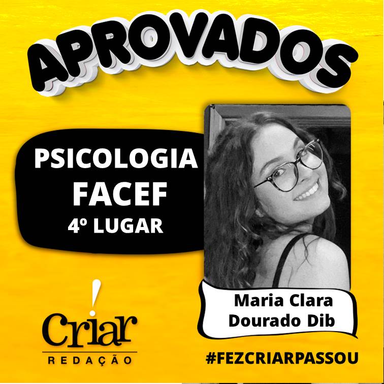 Aprovado Criar Redação