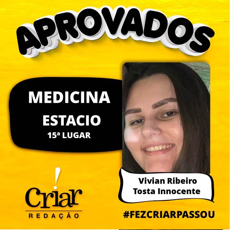 Aprovado Criar Redação