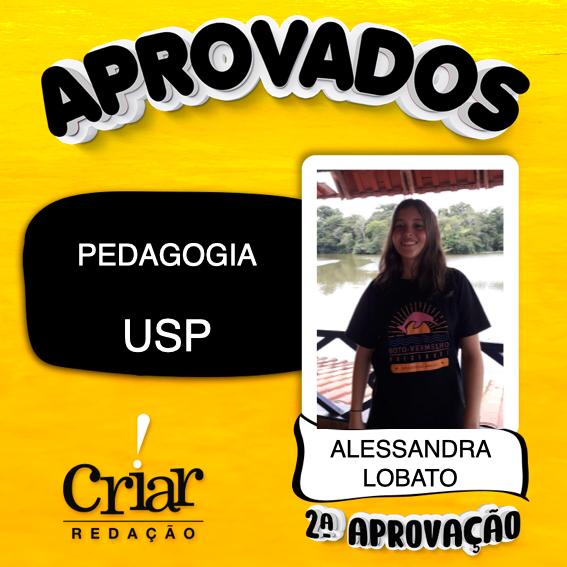 Aprovado Criar Redação