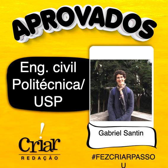 Aprovado Criar Redação