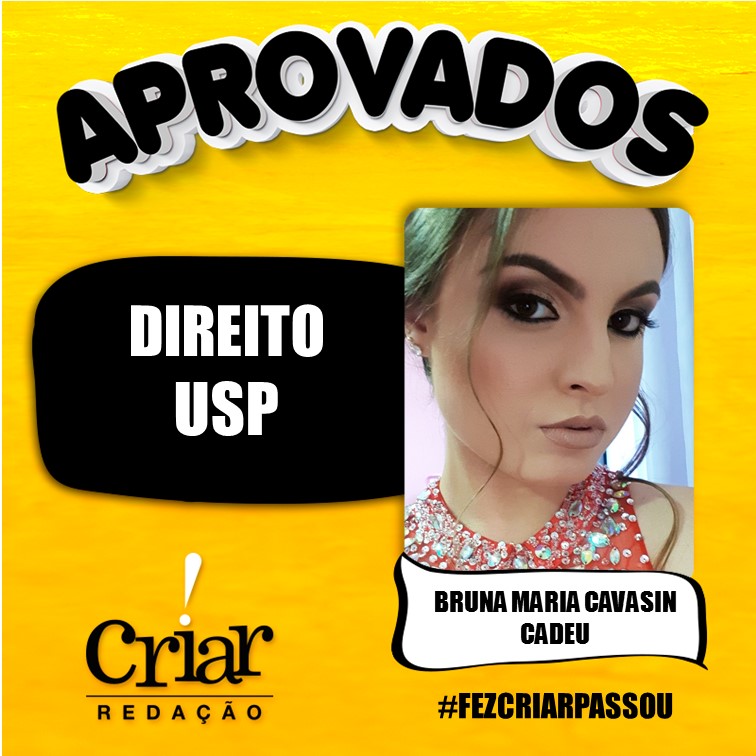 Aprovado Criar Redação