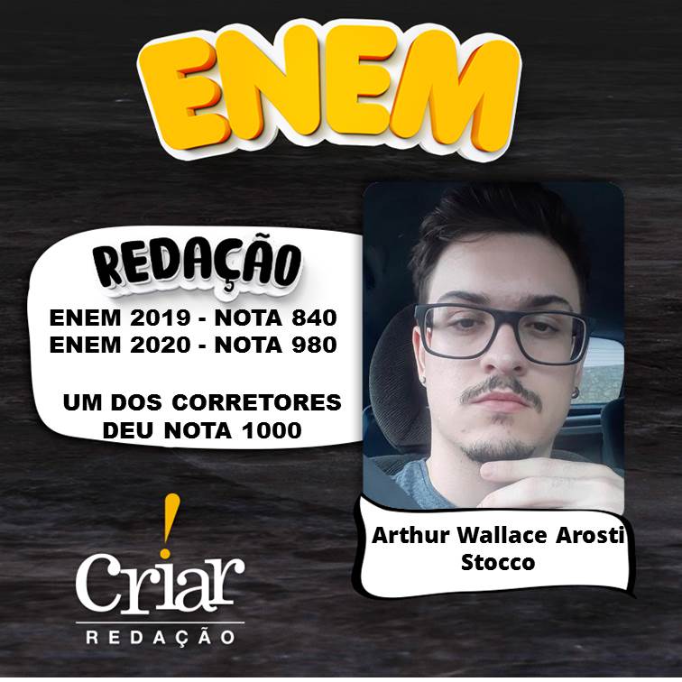 Aprovado Criar Redação