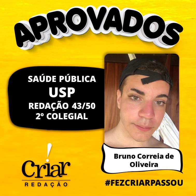 Aprovado Criar Redação