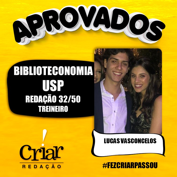 Aprovado Criar Redação