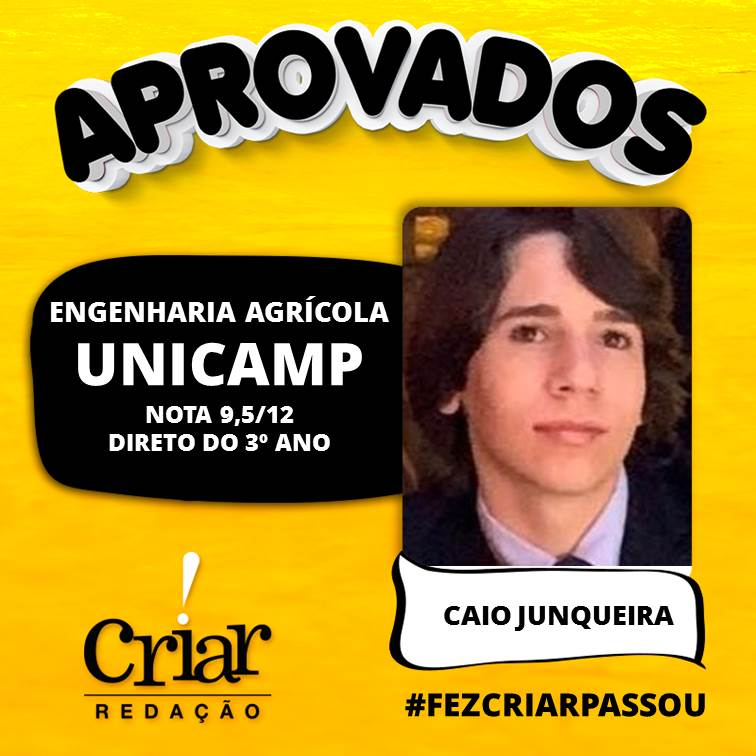 Aprovado Criar Redação