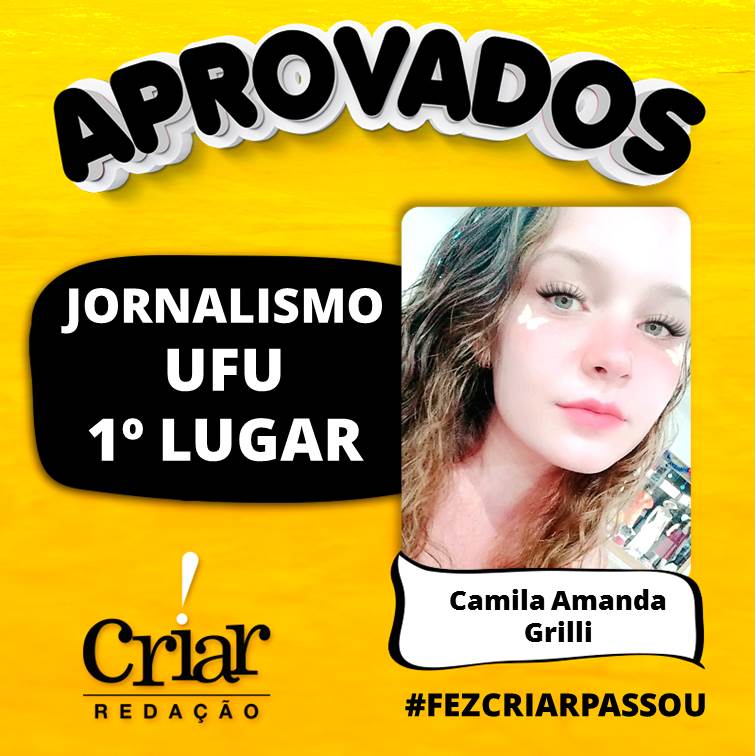 Aprovado Criar Redação