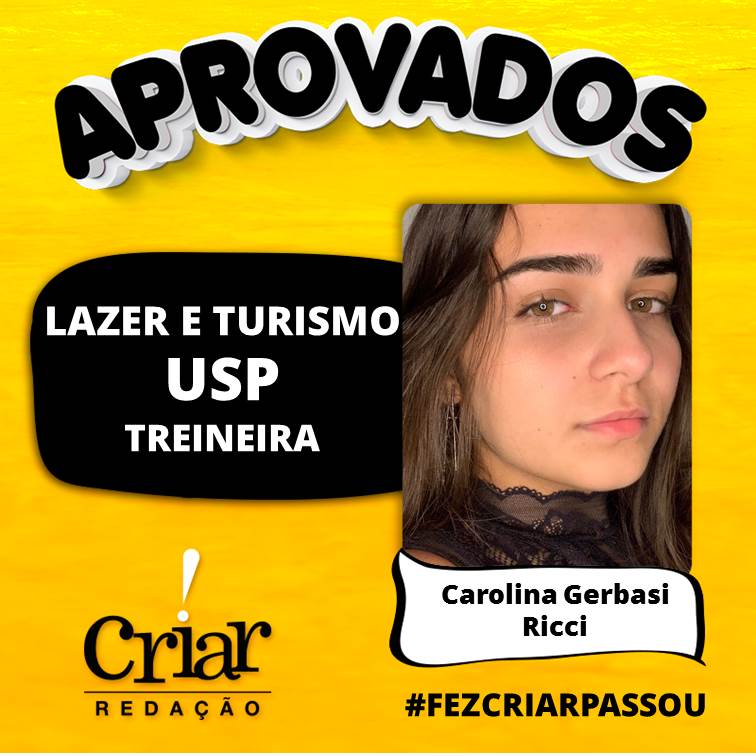 Aprovado Criar Redação