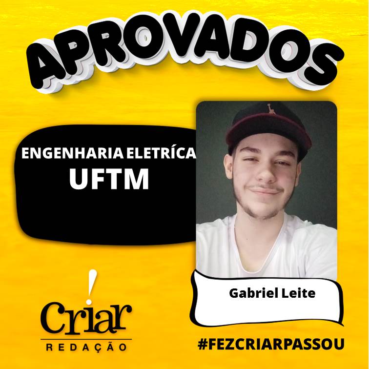 Aprovado Criar Redação