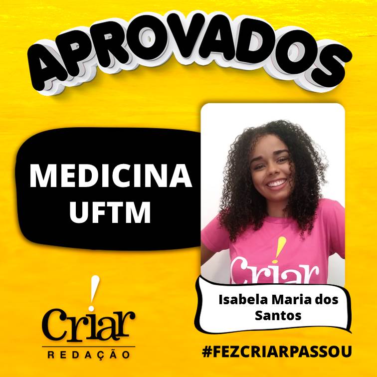 Aprovado Criar Redação