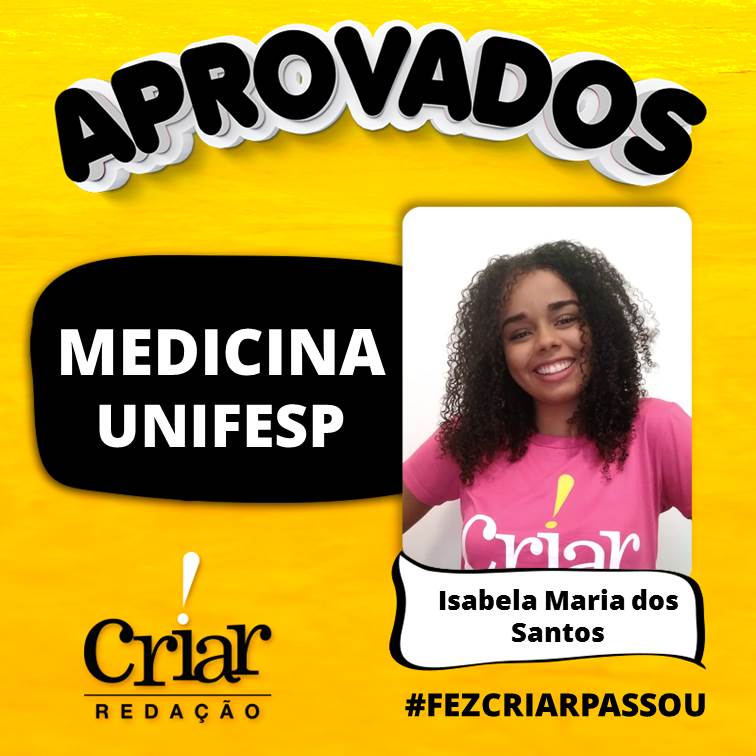 Aprovado Criar Redação
