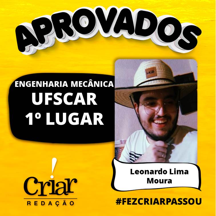 Aprovado Criar Redação