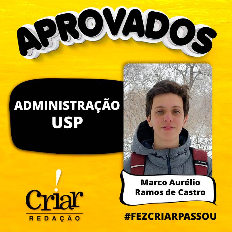 Aprovado Criar Redação