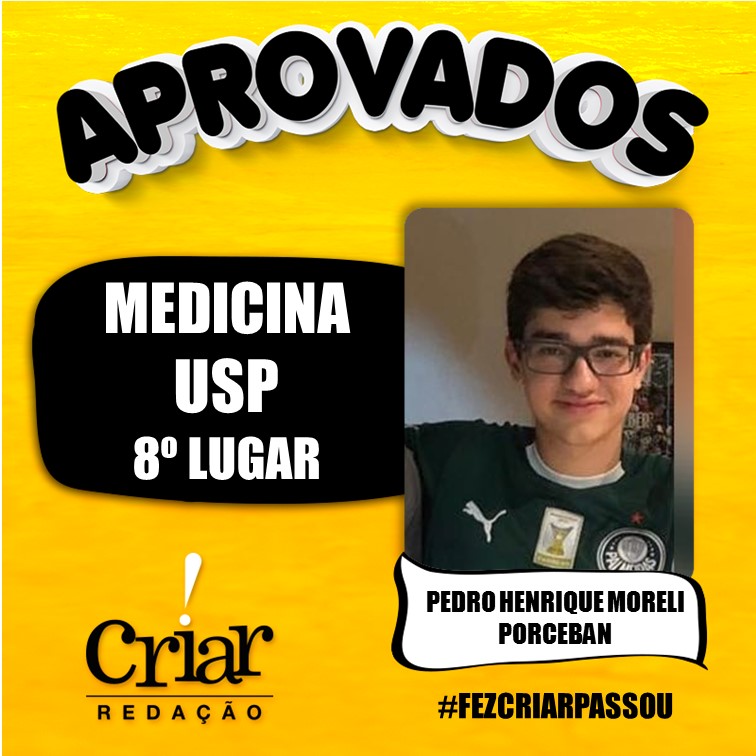 Aprovado Criar Redação