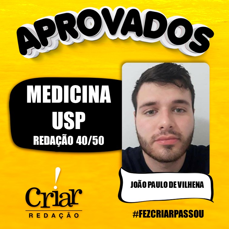Aprovado Criar Redação