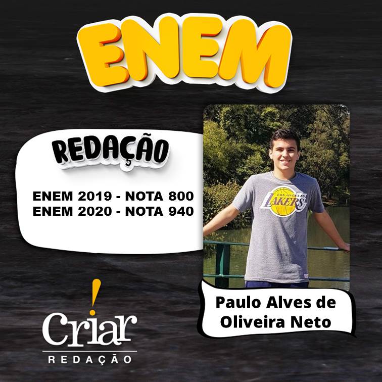 Aprovado Criar Redação