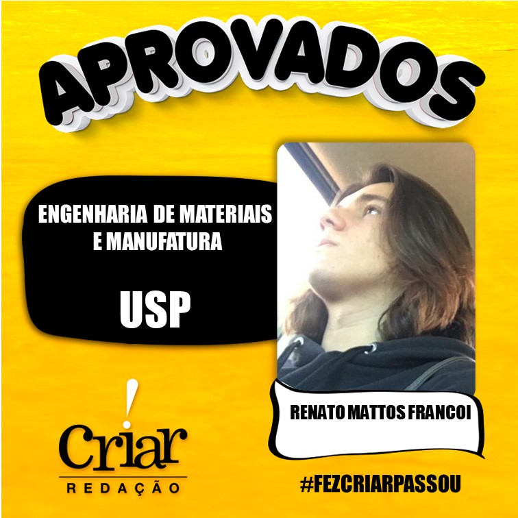 Aprovado Criar Redação