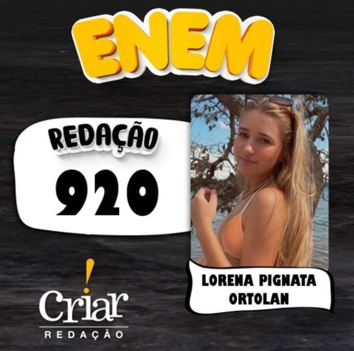 Aprovado Criar Redação