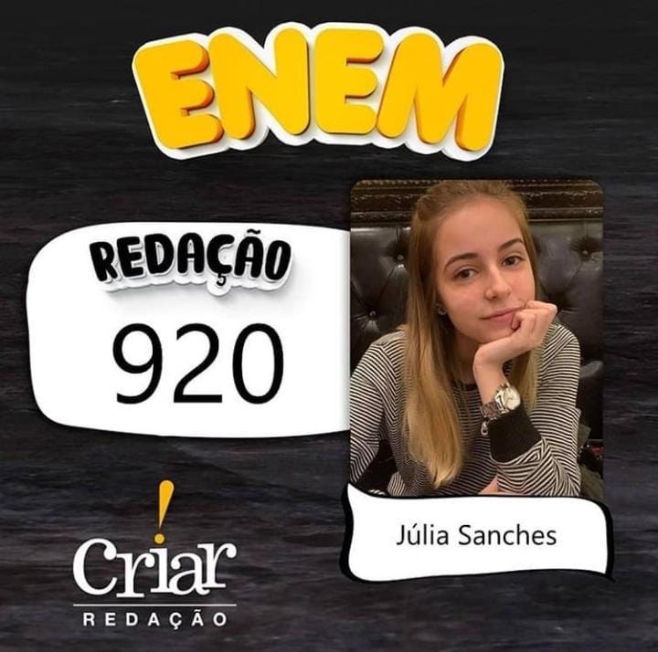 Aprovado Criar Redação