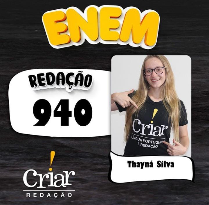 Aprovado Criar Redação