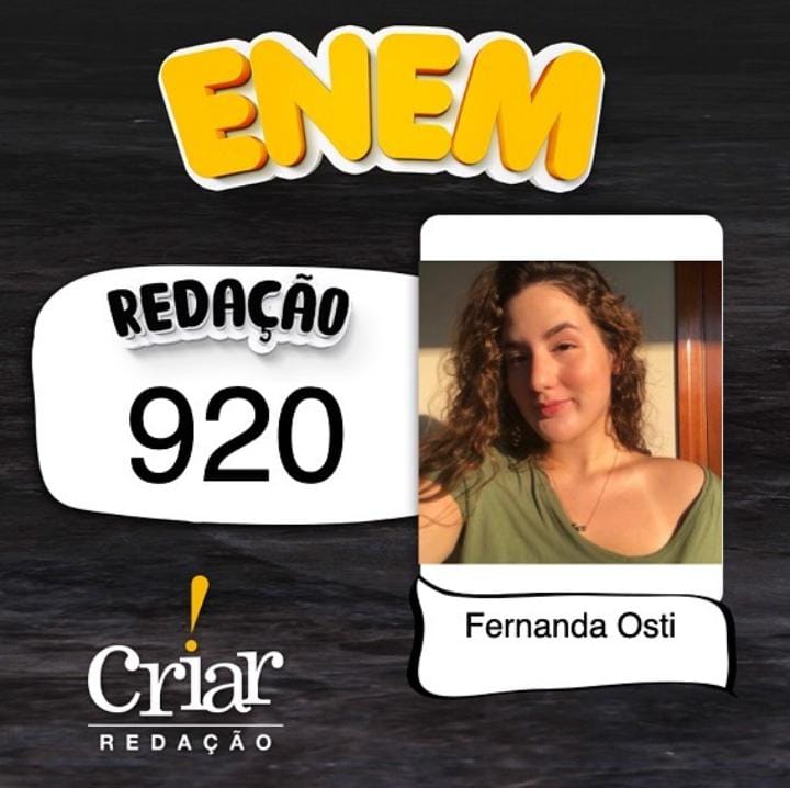 Aprovado Criar Redação