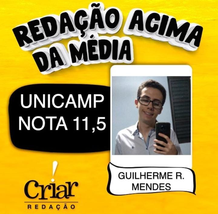 Aprovado Criar Redação