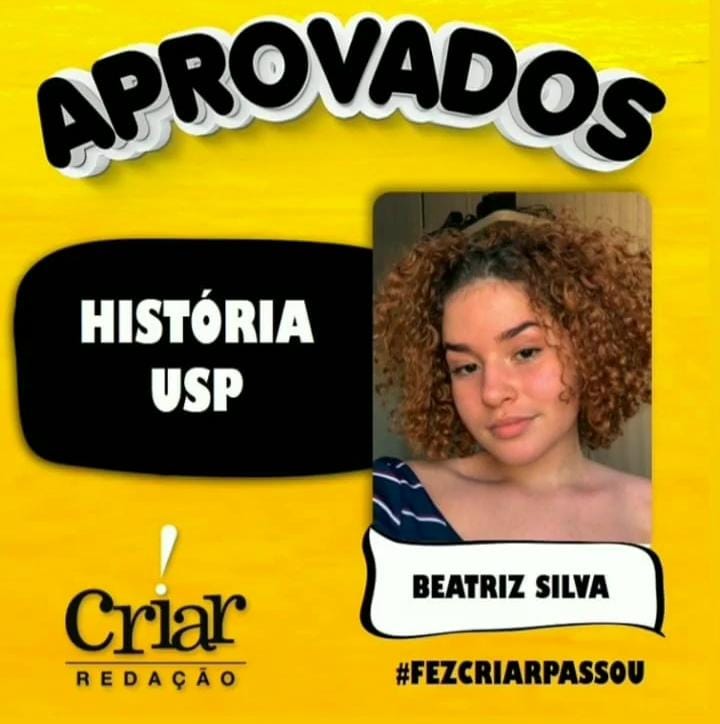 Aprovado Criar Redação