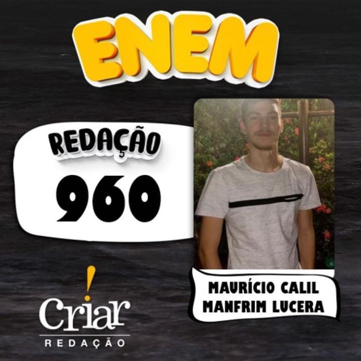 Aprovado Criar Redação
